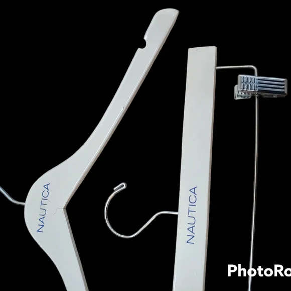 Nautica never used vintage set of 2 hangers Storage & Organization